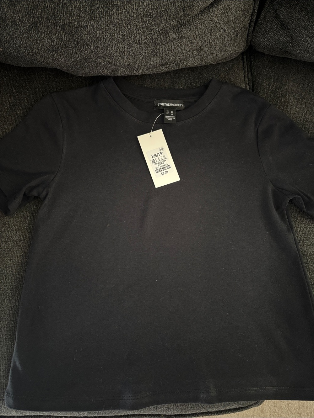 Black Short Sleeve Tee